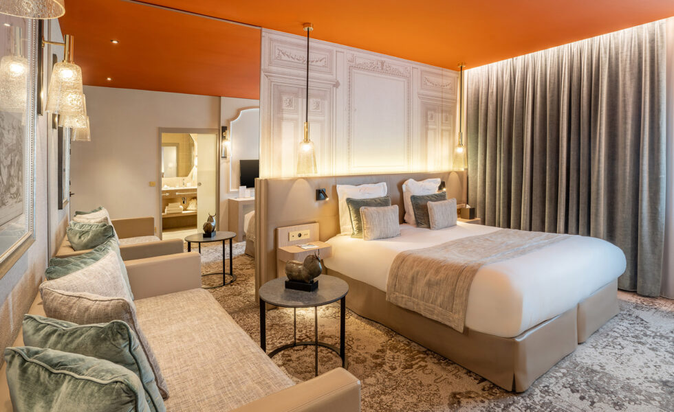 Hôtel les 7 Fontaines à Tournus - intérieur