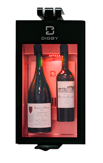 2 bottle by the glass Digital wine dispenser module by Digby