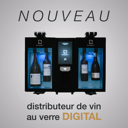 Distributeur de vin au verre Digital 4 bouteilles Digby