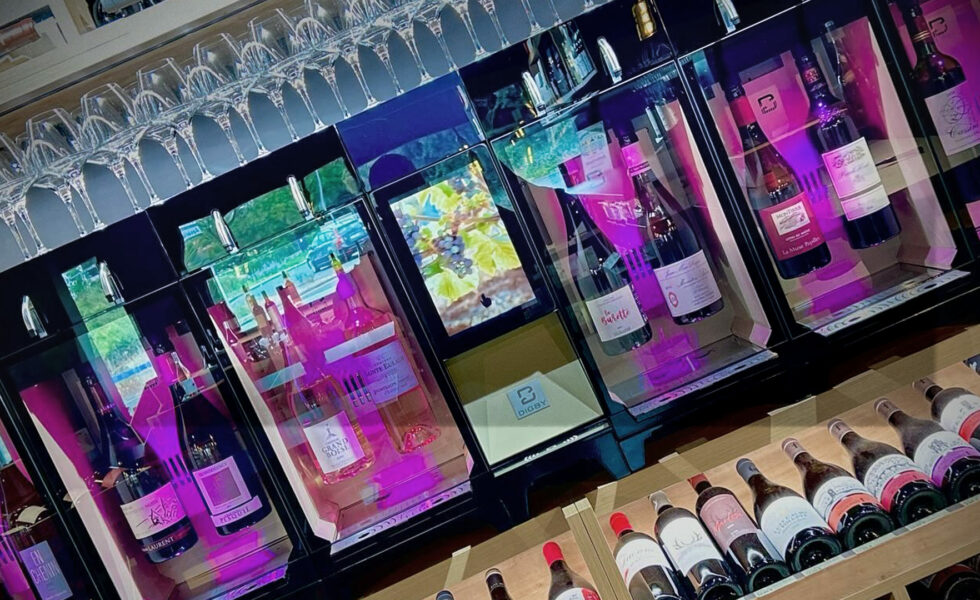 La Boissothèque, installation de distributeurs de vin au verre Digital Digby