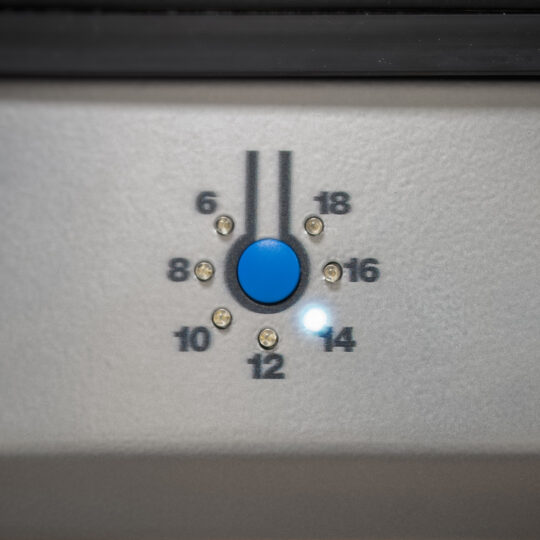 Gestion de la température 6°C - 18°C avec la cave à vin 2 bouteilles Duo Sommelier by Digby